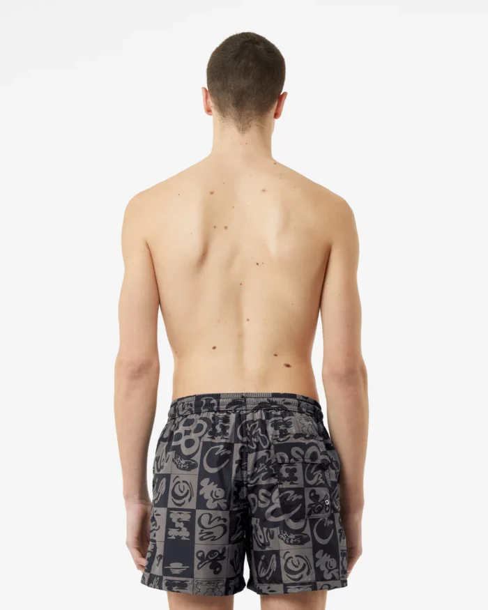 Gcds Checkboard Print Swim Shorts