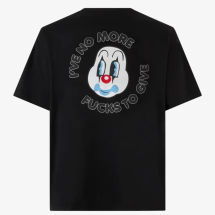 Gcds Clown Oversized T-Shirt Black