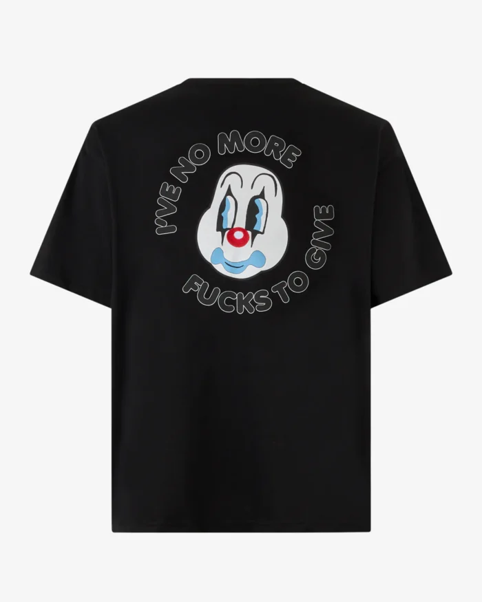 Gcds Clown Oversized T-Shirt Black