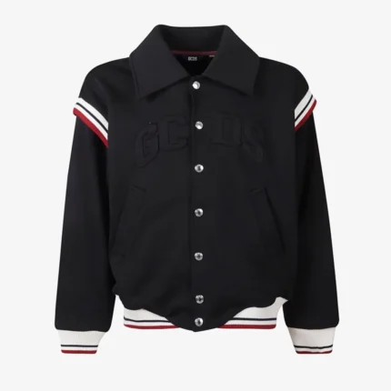 Gcds Collared Jersey Logo Bomber