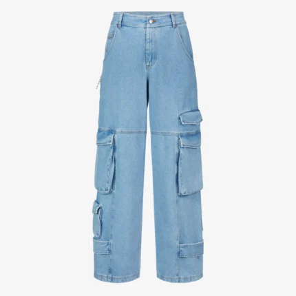 Gcds Denim Ultracargo Trousers