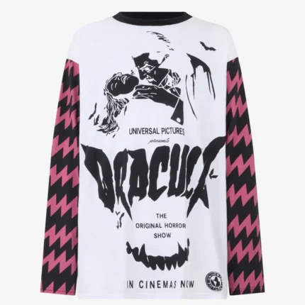 Gcds Dracula Printed Long Sleeves T-Shirt