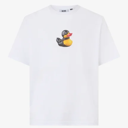 Gcds Duck Oversized T-Shirt White