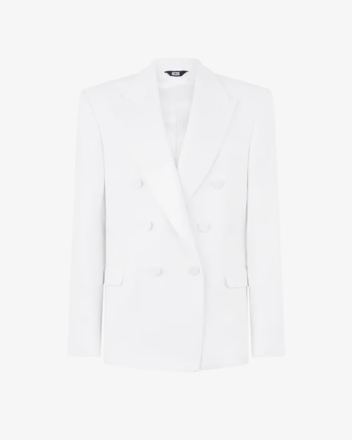 Gcds Enver Satin Blazer Jacket