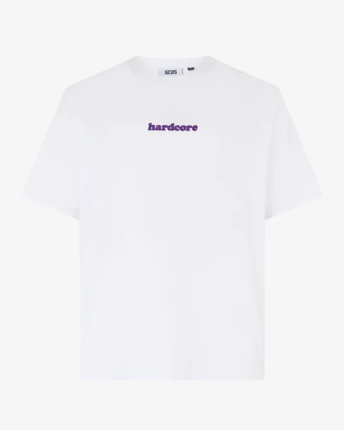 Gcds Hardcore Embroidered Oversized T-Shirt