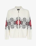 Gcds Hello Kitty Argyle Full Zip Cardigan