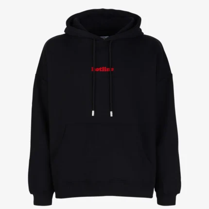 Gcds Hotline Embroidered Hoodie