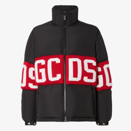 Gcds Logo Band Puffer Jacket