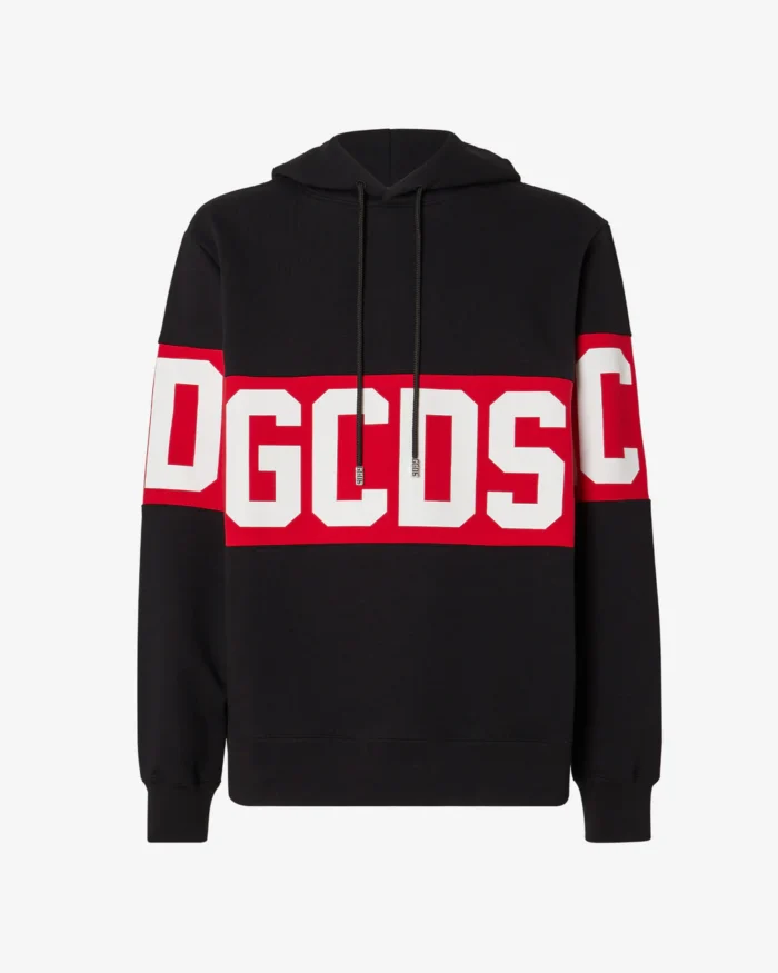 Gcds Logo Band Regular Hoodie