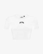 Gcds Logo Lounge Cropped T-Shirt