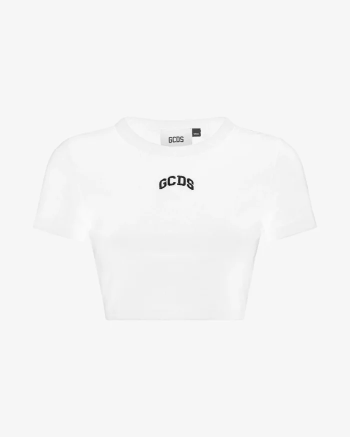 Gcds Logo Lounge Cropped T-Shirt
