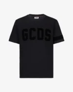 Gcds Logo Velvet T-Shirt