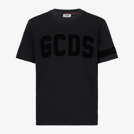Gcds Logo Velvet T-Shirt