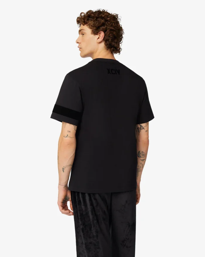 Gcds Logo Velvet T-Shirt