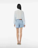 Gcds Monogram Denim Shorts