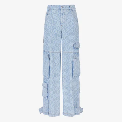 Gcds Monogram Denim Ultracargo