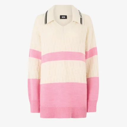 Gcds Monogram Polo Sweater