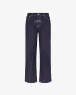 Gcds Raw Denim Wide Trousers