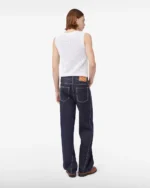 Gcds Raw Denim Wide Trousers