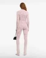 Gcds Ribbed Half Zip Turtleneck