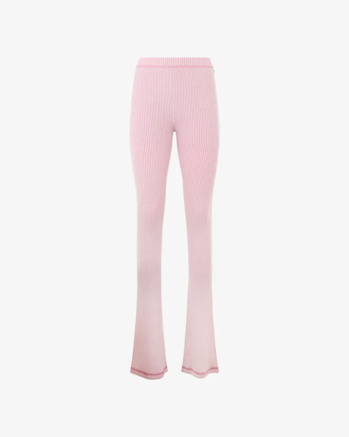 Gcds Ribbed Knit Trousers