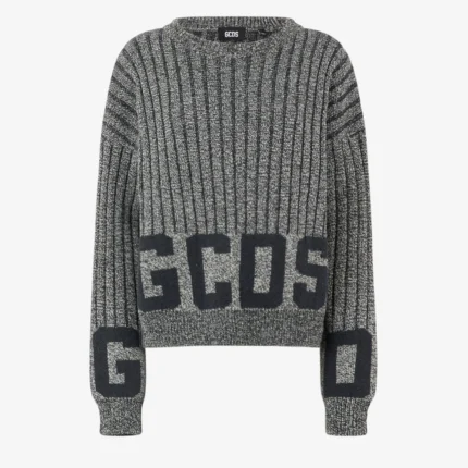 Gcds Ribbed Low Sweater