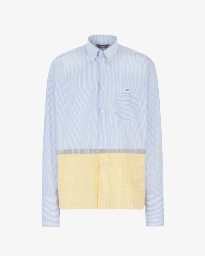 Gcds Striped Tape Shirt