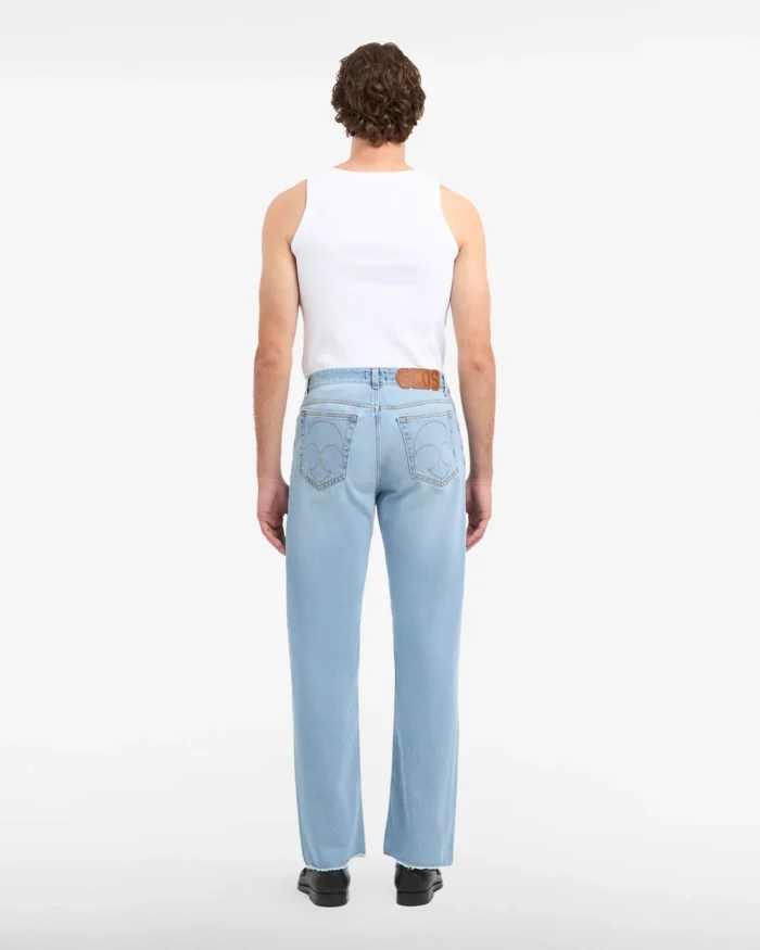 Gcds Wirdo Denim Straight Trousers