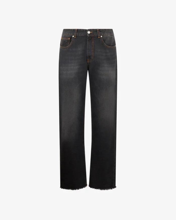 Gcds Wirdo Denim Straight Trousers