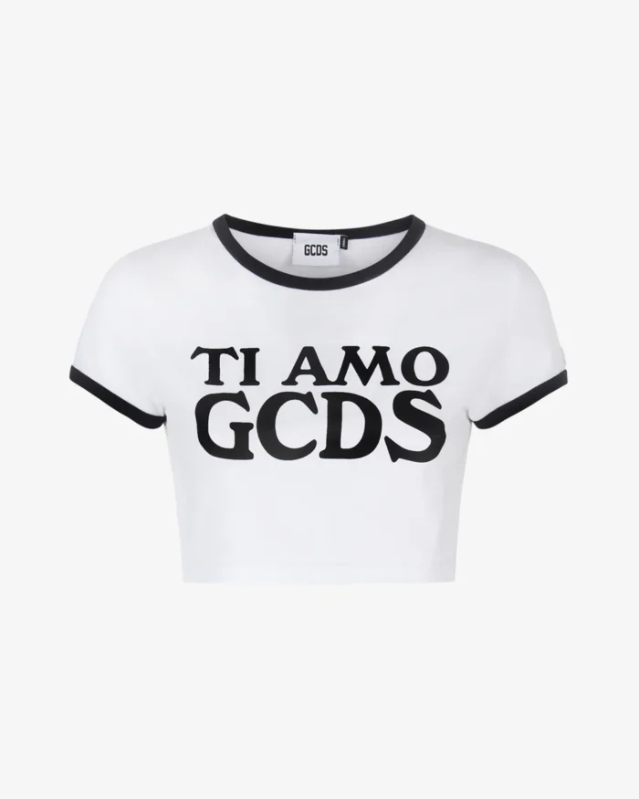 Ti Amo Gcds Cropped T-Shirt